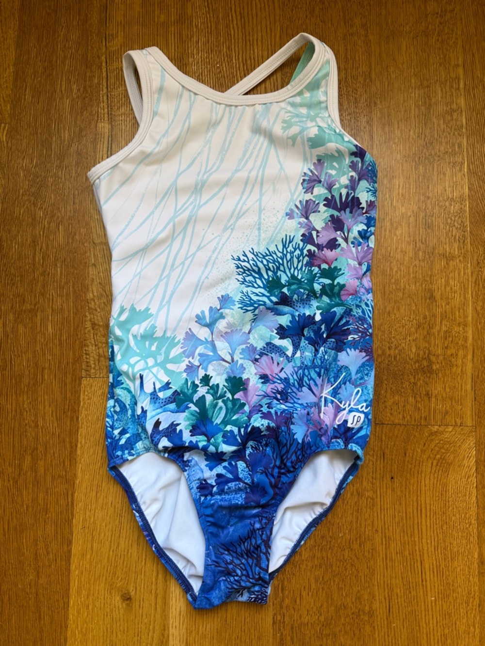 Sylvia P gymnastics leotard Size child 12…Beautiful condition!